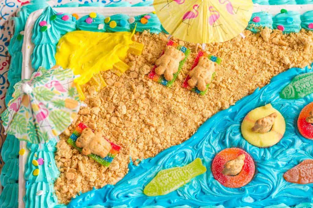 Easy Summer Beach Cake