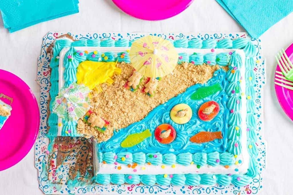 Easy Summer Beach Cake