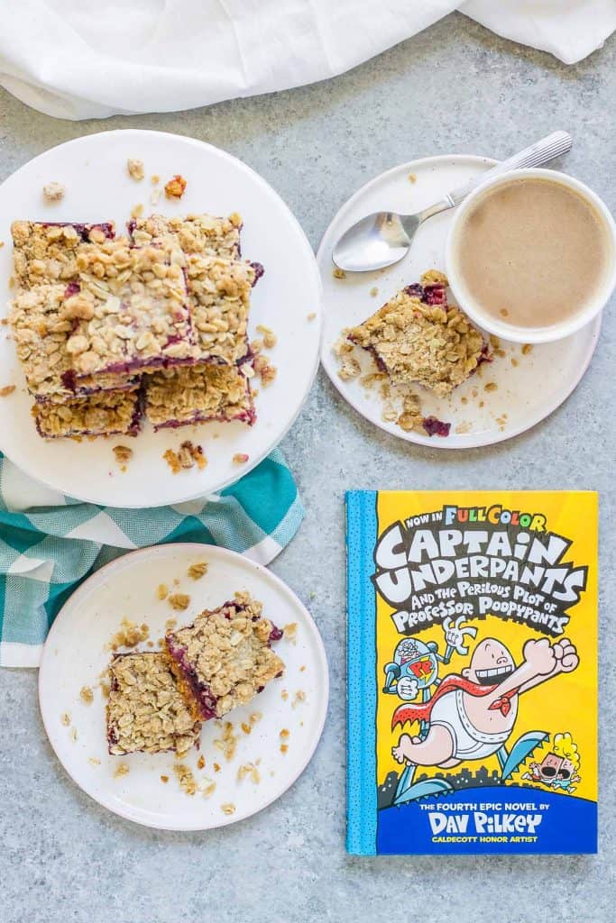 Mixed Berry Crumble Bars