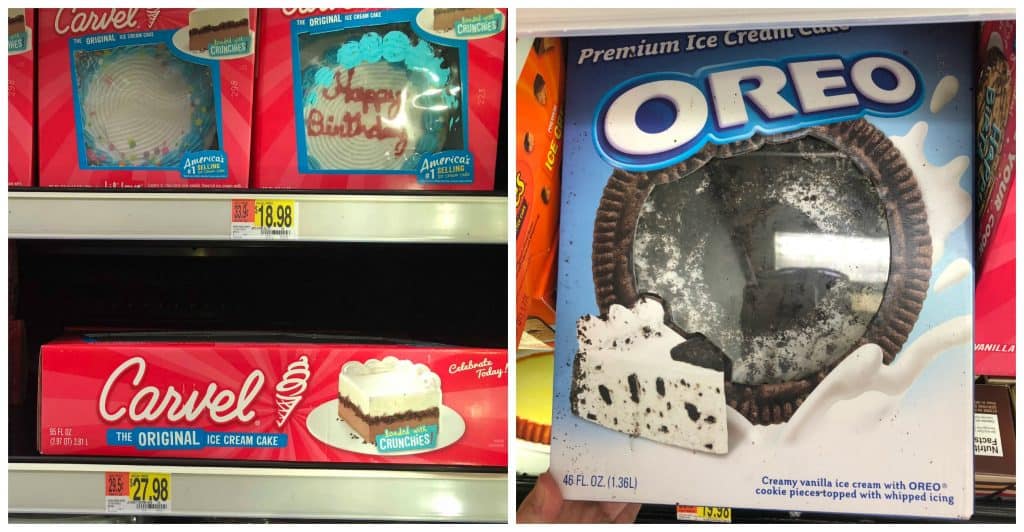 Carvel Ice Cream Cakes