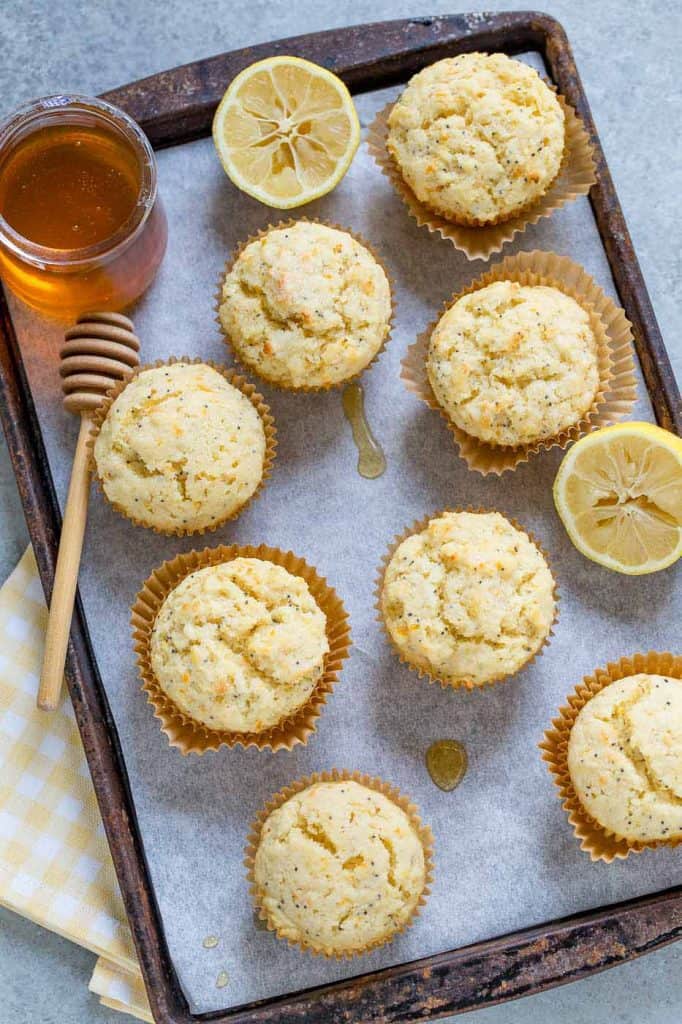 Citrus Poppyseed Muffins