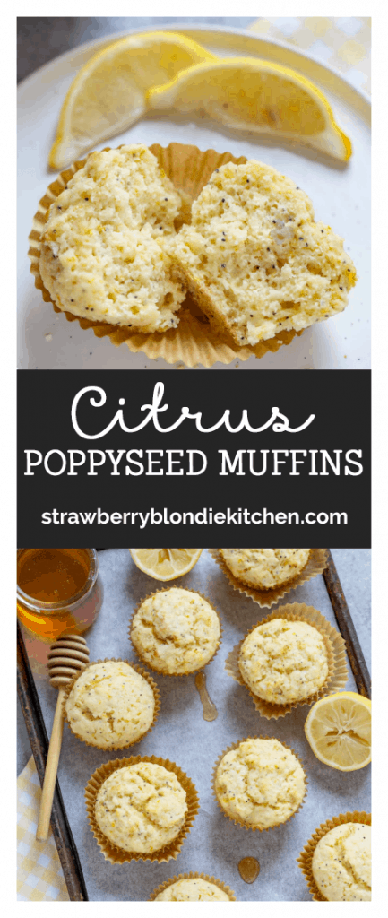 Citrus Poppyseeds Muffins