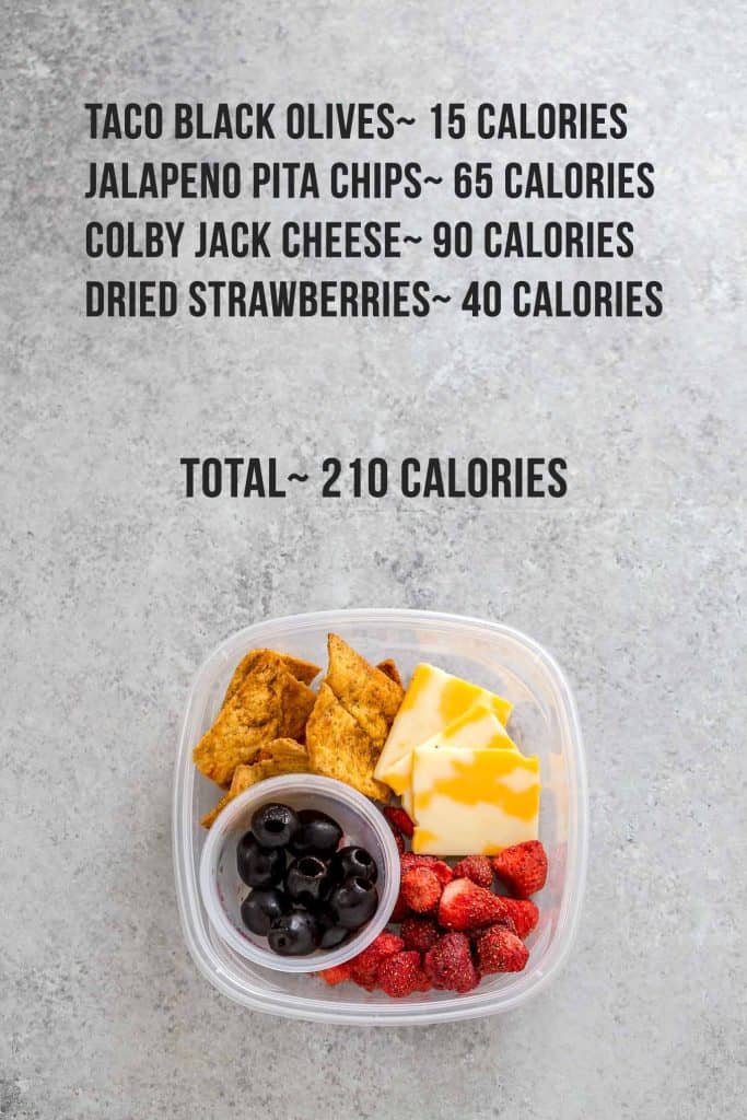 6 homemade snack packs under 250 calories