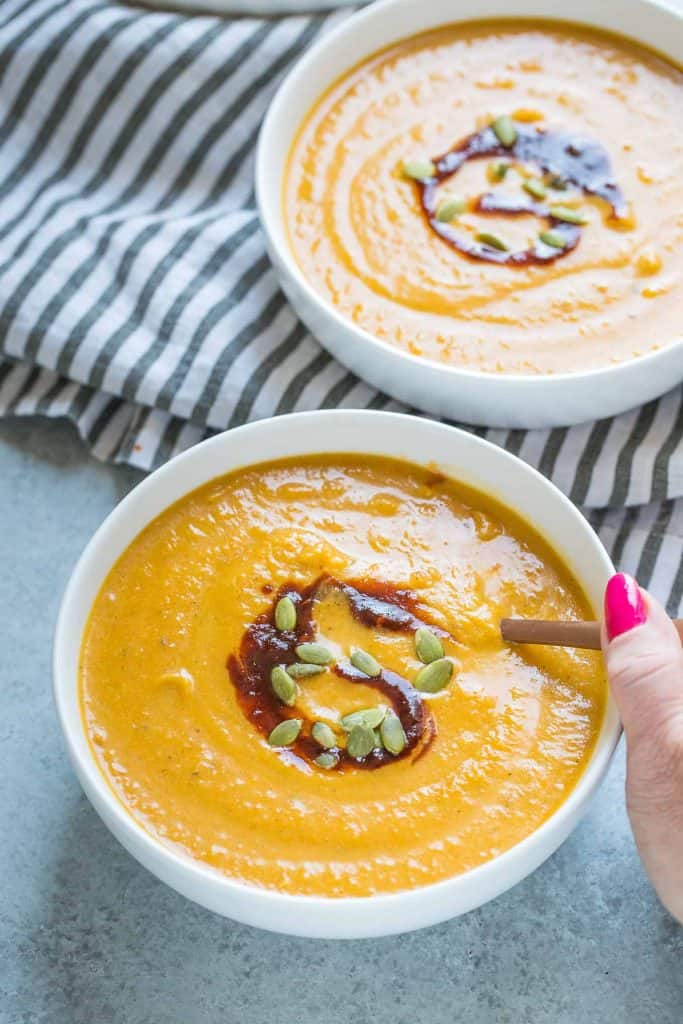 Pumpkin Cheddar Ale Soup