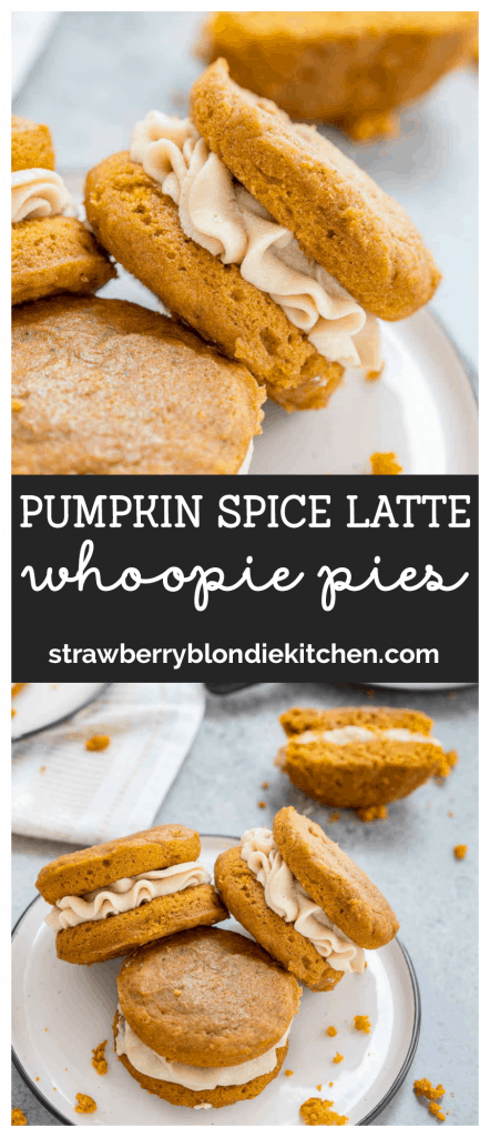 Pumpkin Spice Latte Whoopie Pies