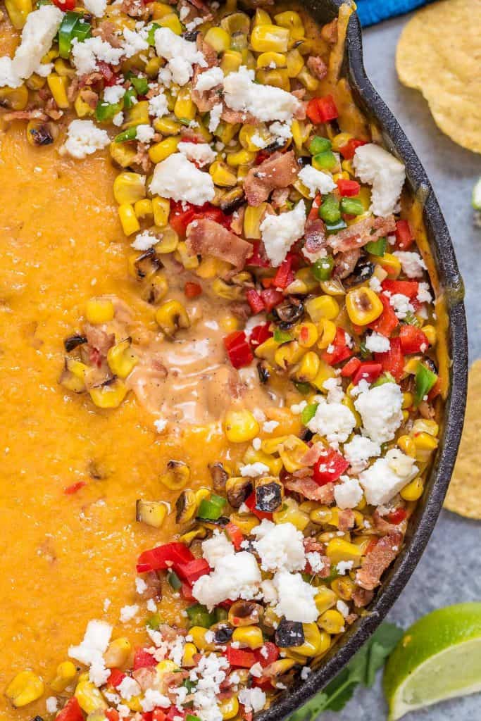 Mexican Street Corn Queso