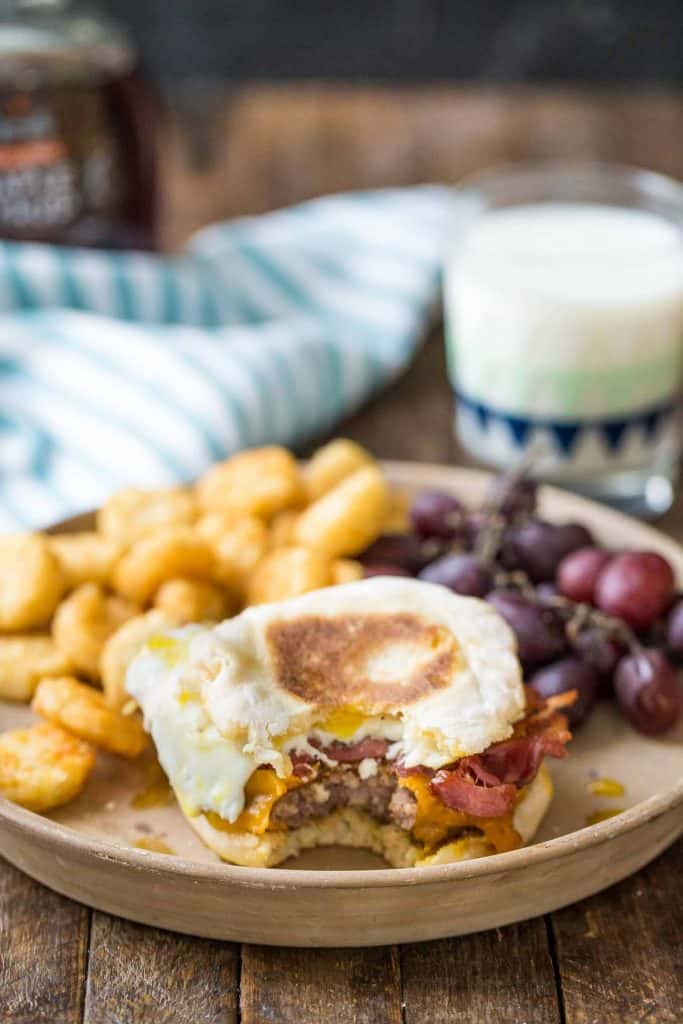 The Ultimate Breakfast Burger