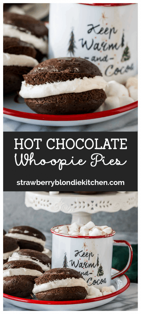 Hot Chocolate Whoopie Pies