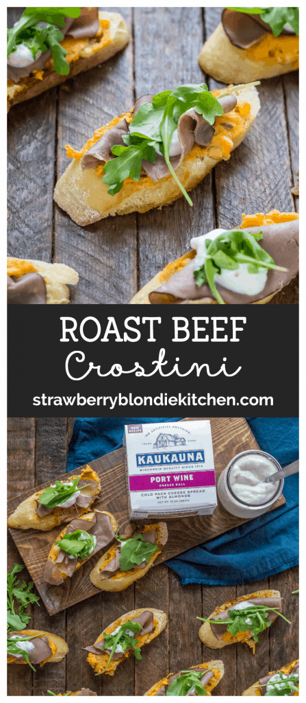 Roast Beef Crostini