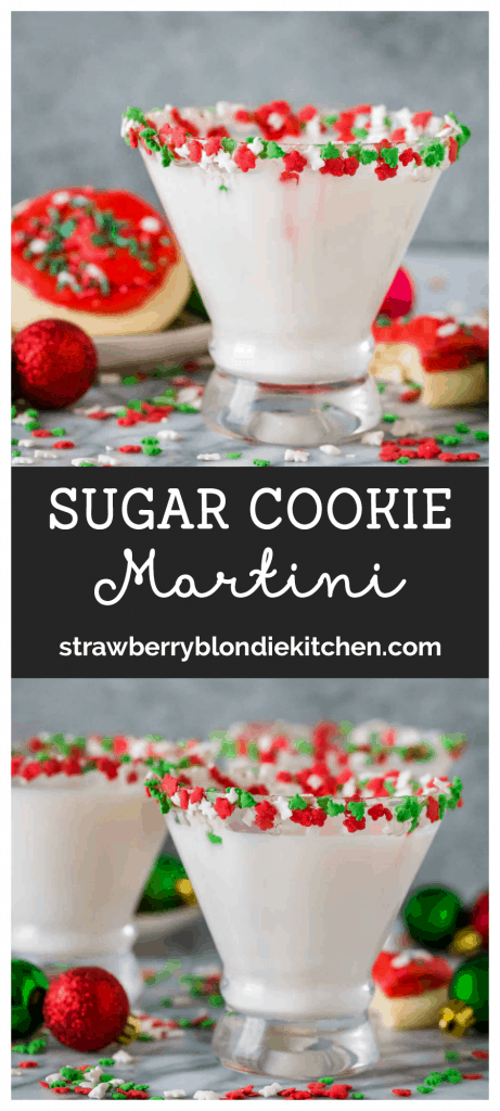 Sugar Cookie Martini