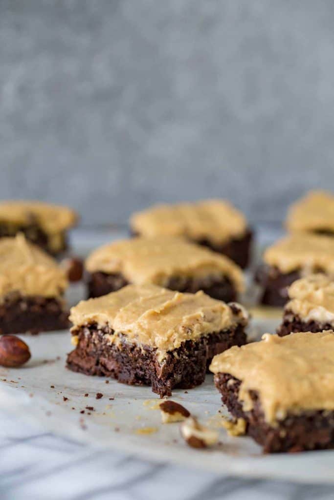 Hazelnut Espresso Brownies