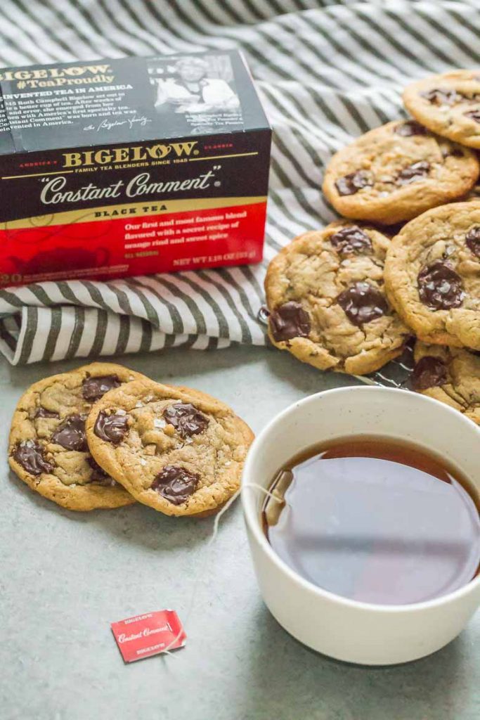 Tahini Toffee Chocolate Chip Cookies