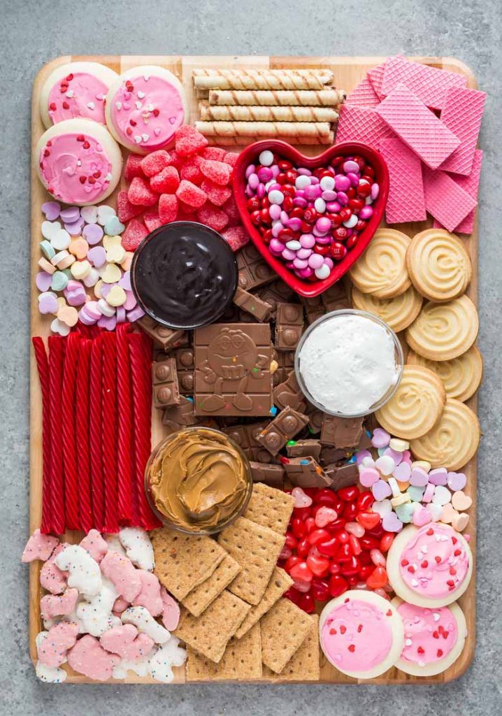 Galentine's Day Dessert Charcuterie Board