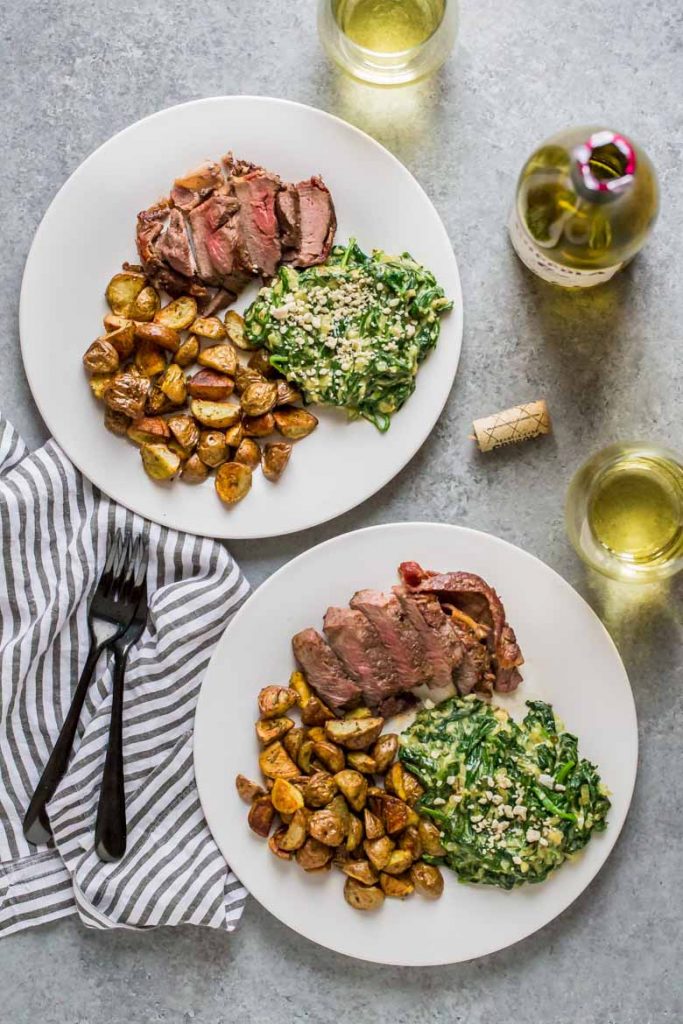 Fancy Steak Dinner