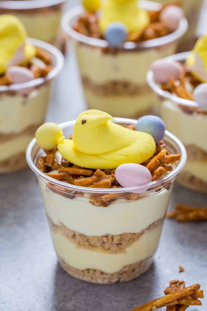 Birds Nest Easter Dirt Cups