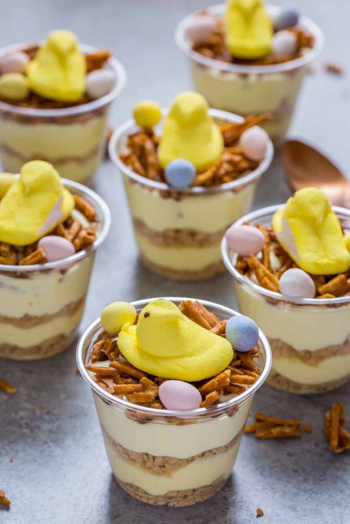 Birds Nest Easter Dirt Cups