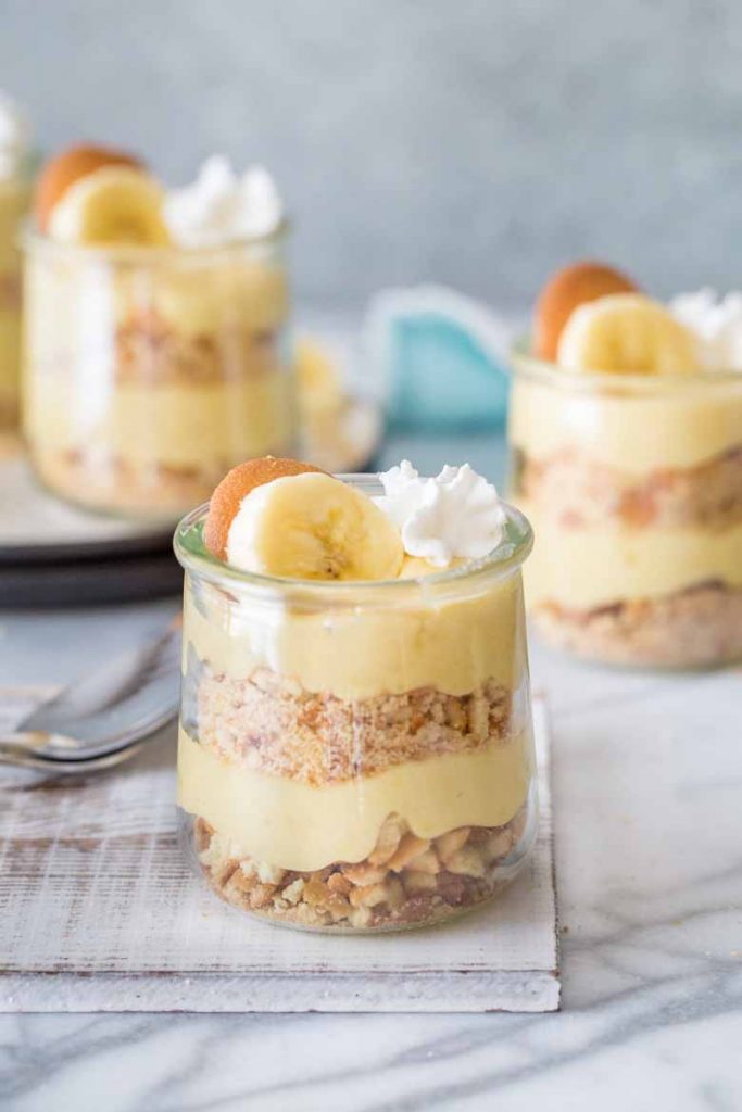 Classic Banana Pudding Parfaits