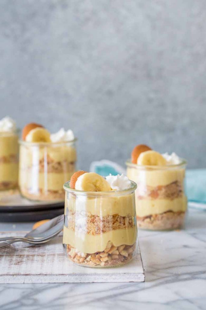 Classic Banana Pudding Parfaits