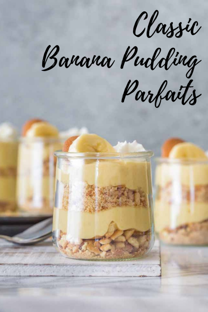 Classic Banana Pudding Parfaits