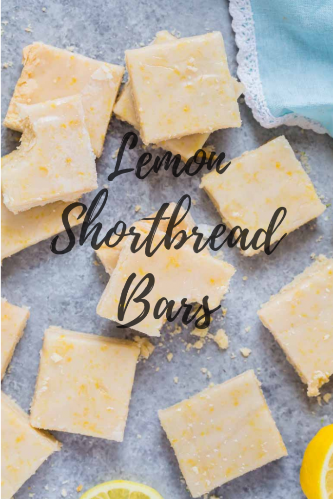 Lemon Shortbread Bars