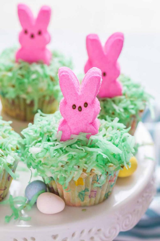 Marshmallow Bunny Cupcakes
