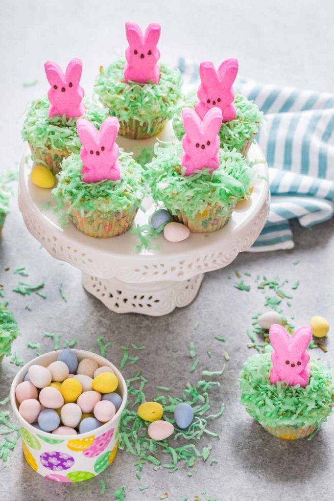 Marshmallow Bunny Cupcakes