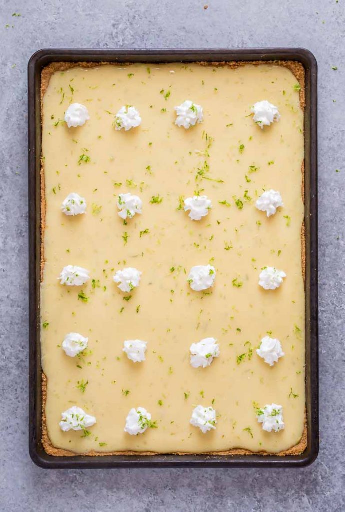 Sheet Pan Key Lime Pie