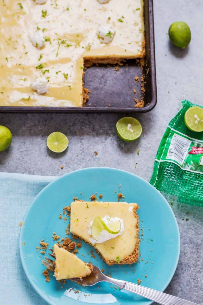 Sheet Pan Key Lime Pie