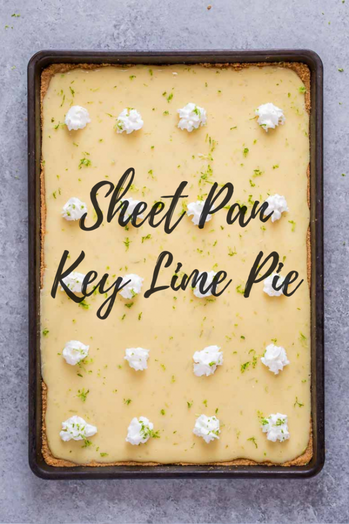 Sheet Pan Key Lime Pie
