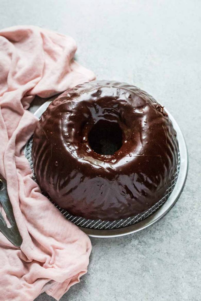 Espresso Marble Bundt Cake