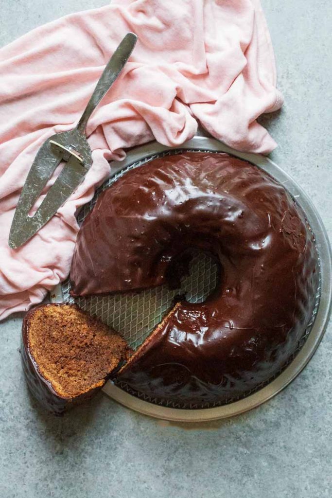 Espresso Marble Bundt Cake