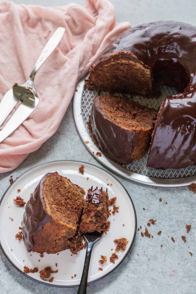 Espresso Marble Bundt Cake