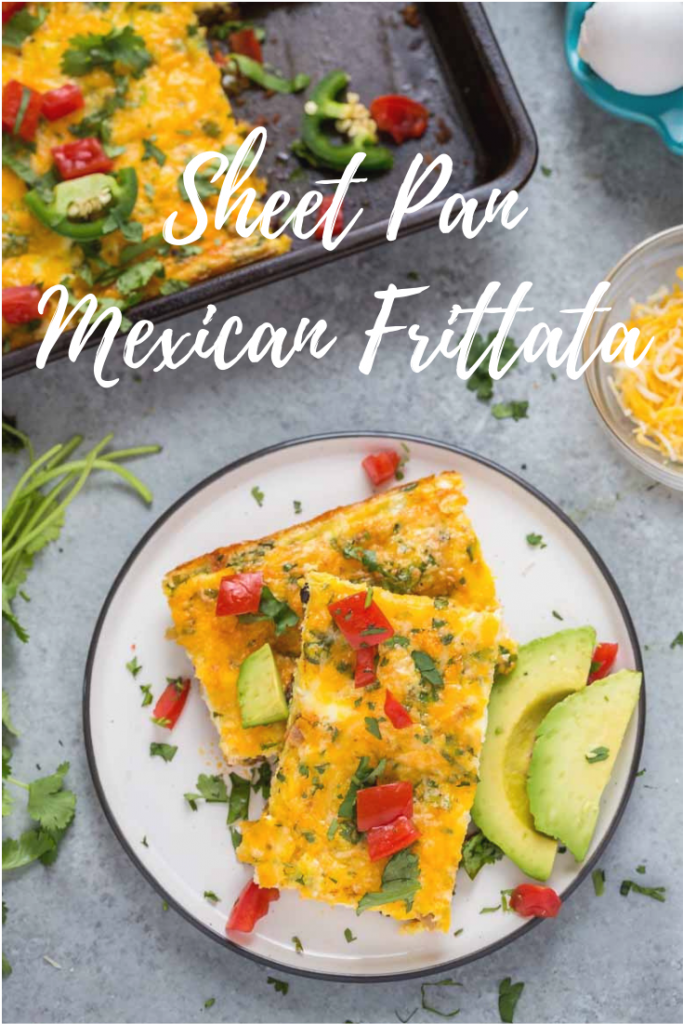 Sheet Pan Mexican Frittata
