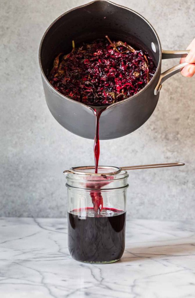 Strawberry Hibiscus Mint Julep