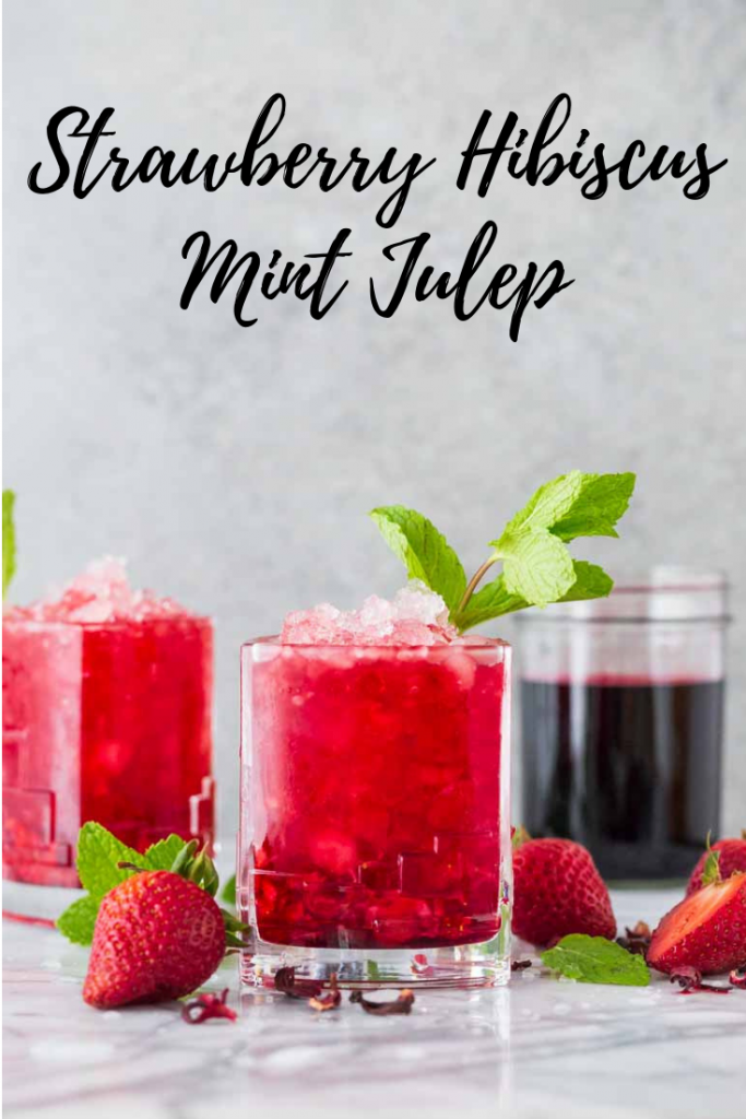 Strawberry Hibiscus Mint Julep