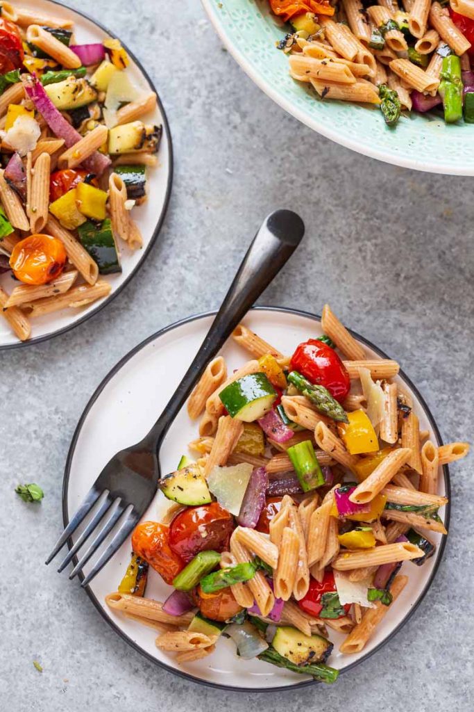 Grilled Vegetable Pasta Salad