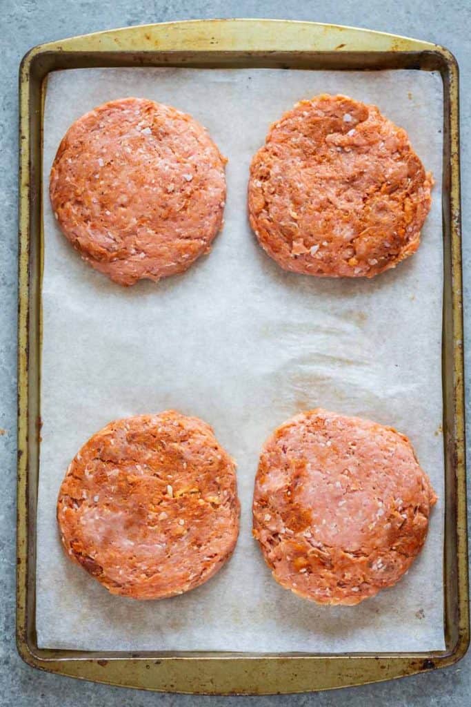 Chile Chorizo Burgers