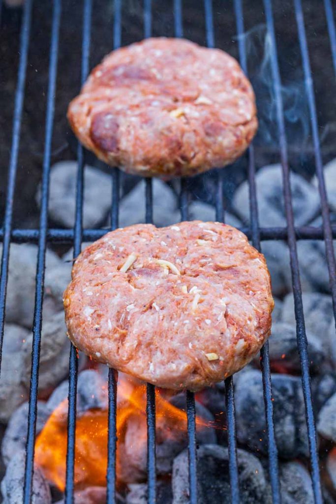 Chile Chorizo Burgers