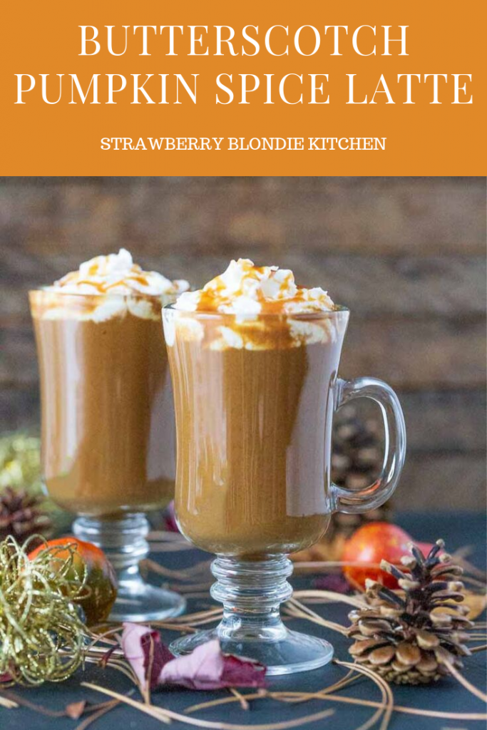 Butterscotch Pumpkin Spice Latte