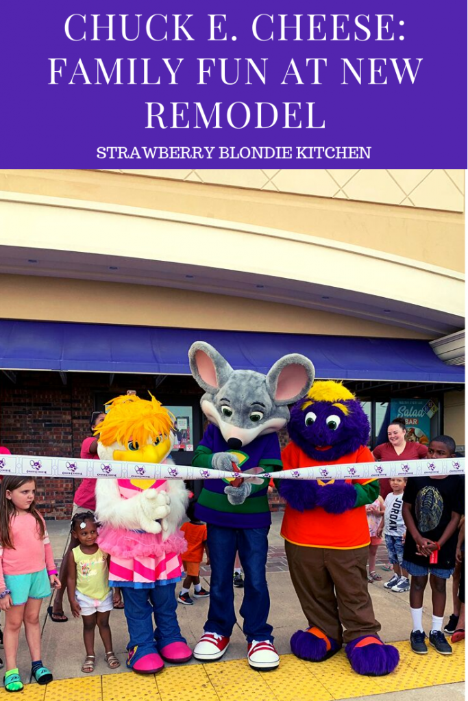 Chuck E. Cheese: Family Fun at New Remodel which features updated games, All You Can Play, delicioius food experiences and fun for the whole family!