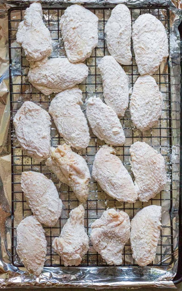 Crispy Baked Salt and Vinegar Chicken Wings​