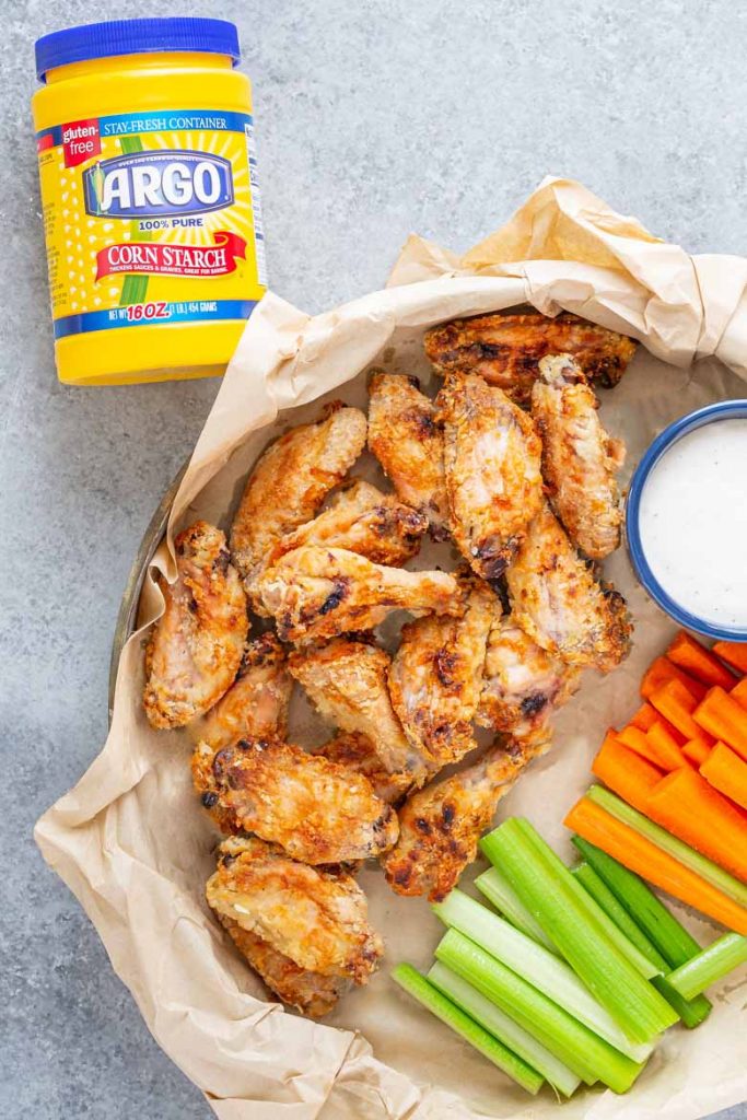 Crispy Baked Salt and Vinegar Chicken Wings