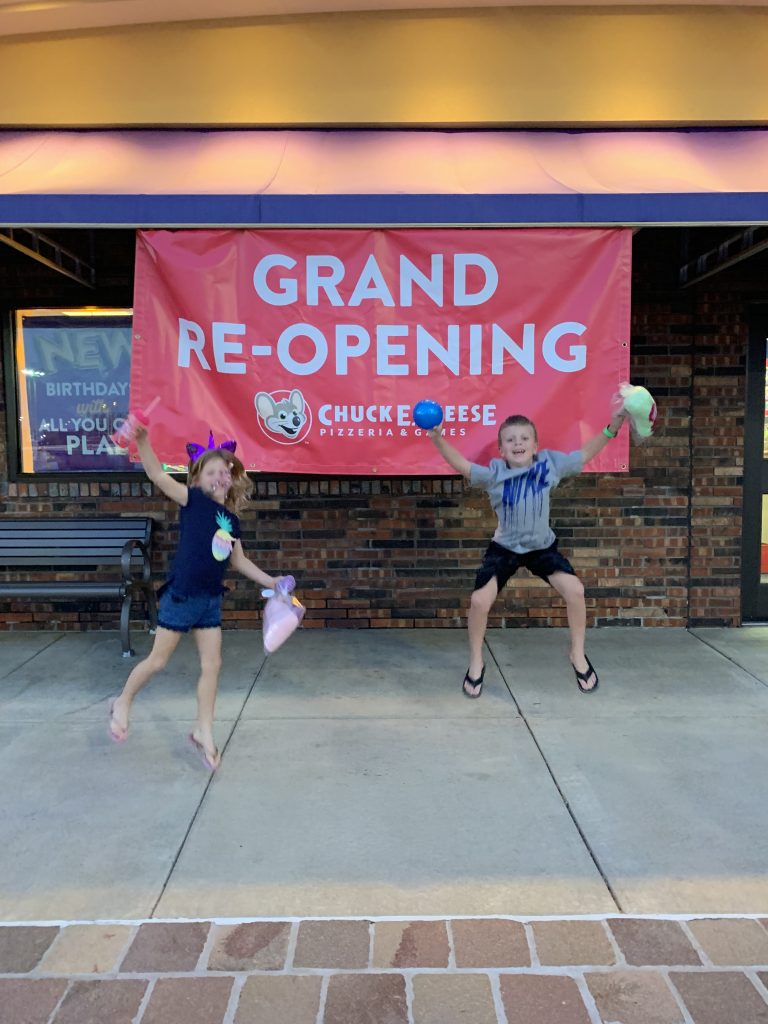 Grand Reopening Chuck E. Cheese Peoria, IL 