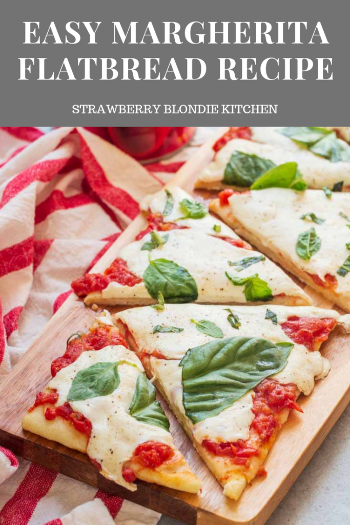 This Easy Margherita Flatbread Recipe is ready in under 20 minutes and thanks to Hunt's San Marzano style tomatoes, it's the freshest flatbread you'll get this side of Italy!