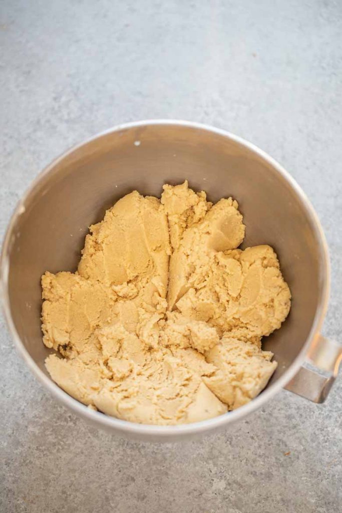 Bowl of edible cookie dough 