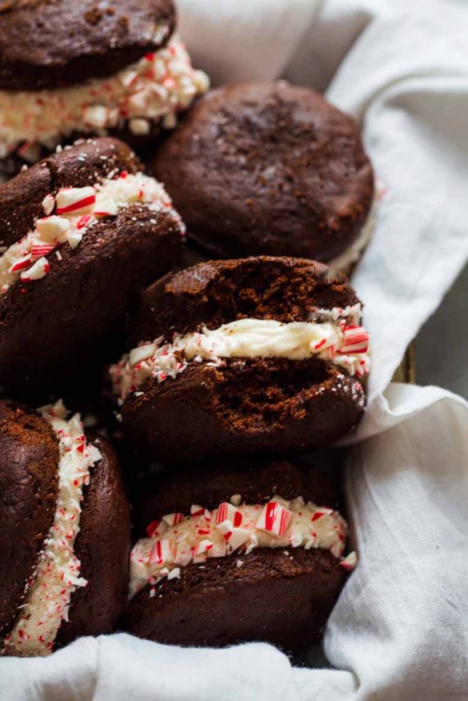 Candy Cane Whoopie Pies