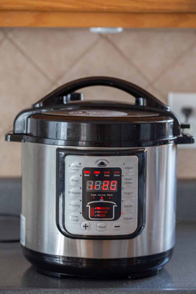Set Instant Pot to steam for 20 minutes for instant pot mashed potatoes