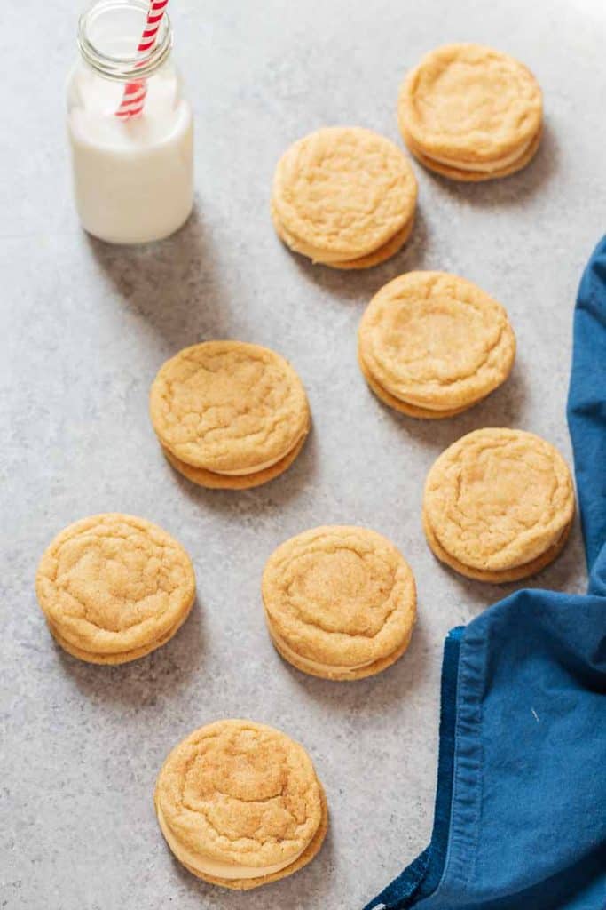 Snickerdoodle Sandwich Cookies