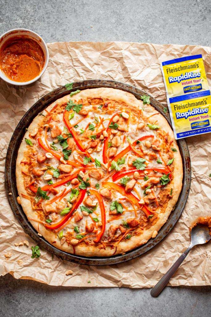 Thai Chicken Pizza