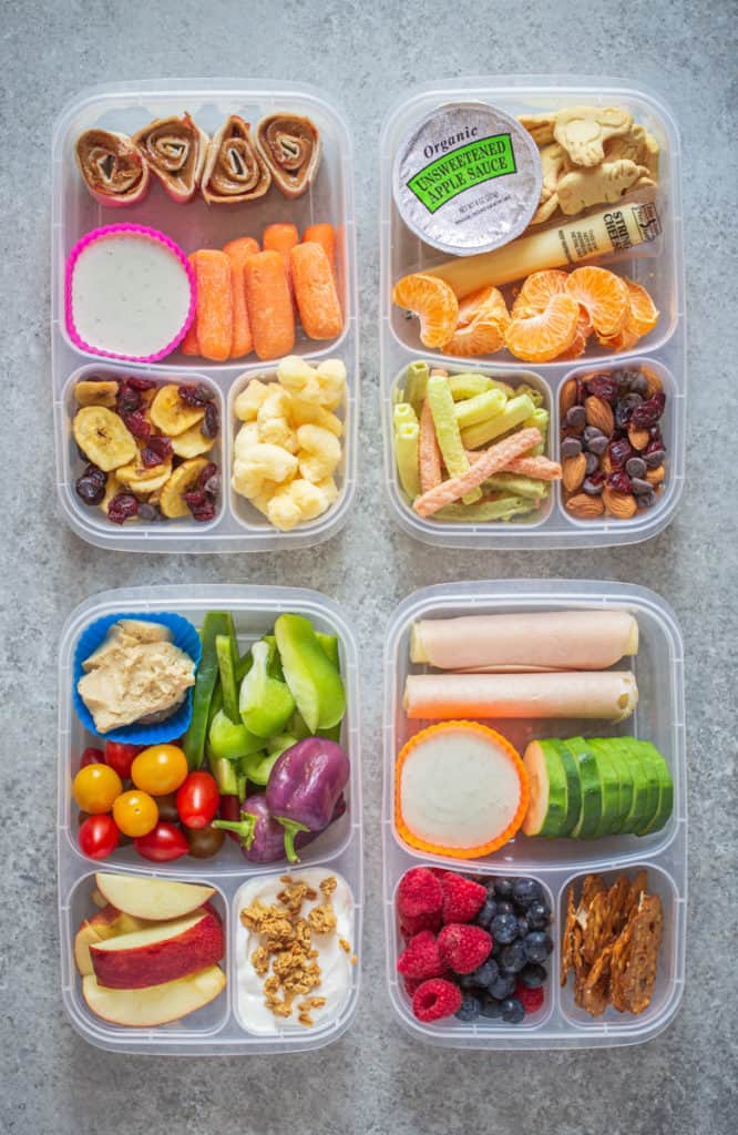 DIY Back To School Bento Snack Boxes! Easy Healthy Recipes! 